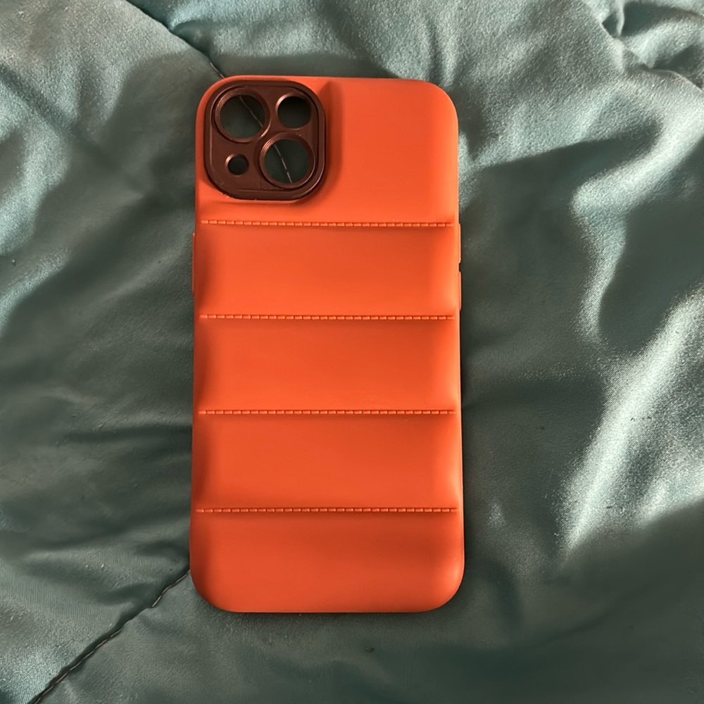 Brown Puffer Case